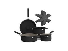 bella 9 Piece Ceramic Nonstick Cookware