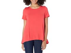 Amazon Essentials Women (L) T-shirt Red