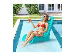 Homenjoy Aruba Blue In Pool Chair