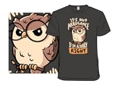 Actually Right Owl