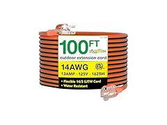 100ft Lighted Outdoor Extension Cord