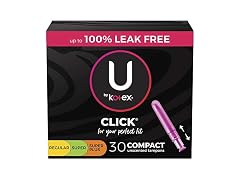 U by Kotex Click Compact Tampons 30ct