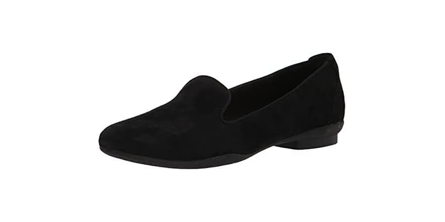 clarks sara poppy slip on loafer