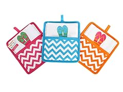 Cotton Pot Holder & Kitchen Towel Set-S/3