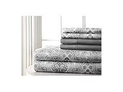 Spirit Linen Microfiber Paisley Sheet