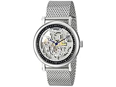 Akribos XXIV Mesh Automatic Watch