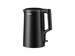 COMFEE' 1.7L Double Wall Electric Tea Kettle