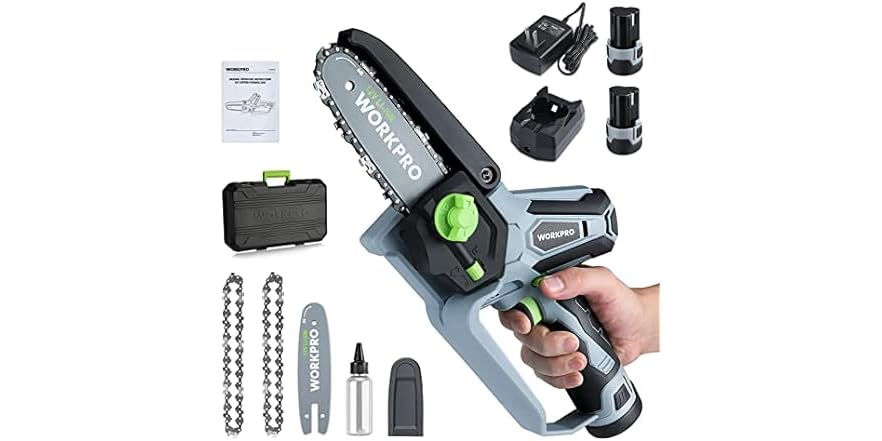 6.3“ Cordless Compact Chain Saw Kit