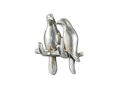 Bird Coat Hooks Animal Wall Silvery L