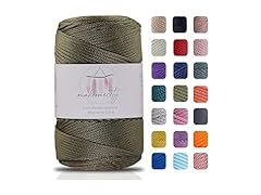 Makromecity Polyester Macrame Cord 2mm x 250 yards Olive