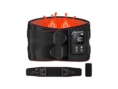 Cordless Heating Massage Belt for Lower Back