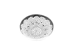 Red Pomegranate LILLE 7" Salad Bowl Clear/White