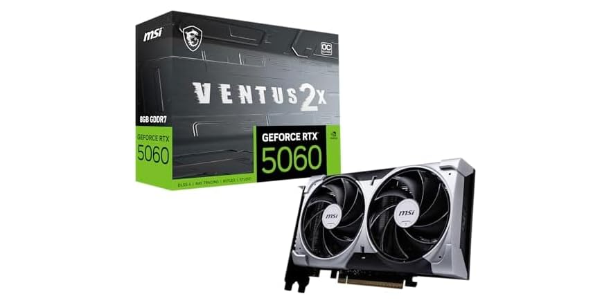 MSI GeForce RTX 5060 8G VENTUS 2X OC