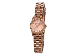 Marc Jacobs Rose Gold Thin SS Watch