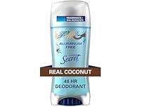 Secret Aluminum Free Deodorant Coconut 2 4 Oz