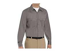 Red Kap Men's Shirt Grey (L) /T