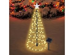 Hakol 19" Solar Outdoor Christmas Pathway Light
