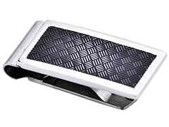 Stainless Steel Chevron Money Clip