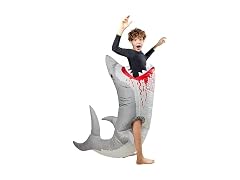 Rubies Shark Inflatable Costume for Kids, Unisex One Size