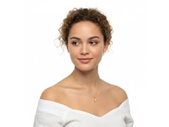 Elegant Cross Necklace with CZ Accents