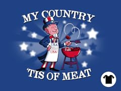 My country 'tis of meat