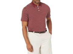 Amazon Essentials Short-Sleeve Polo, Port (XL)