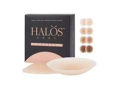 Halos Body Silicone Nipple Covers Honey, A-C Cup