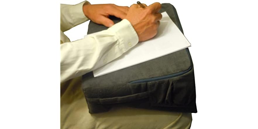 Lapgear Portable Laptop Lap Desk - White Oak Woodgrain