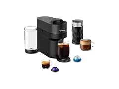 Nespresso Vertuo Pop+ Coffee Machine w Frother, Liquorice