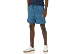 Amazon Essentials Men (XS) Shorts Navy Palm Leaf P