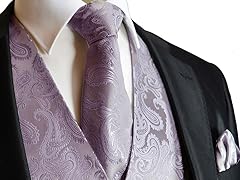 Men's Paisley Set - Lavender