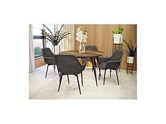 LeisureMod Ravenna 47" Dining Table