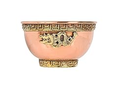Tibetan Dragon Copper Offering Bowl
