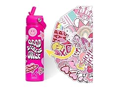 MODERN Cute 22 oz Preppy Water Bottle