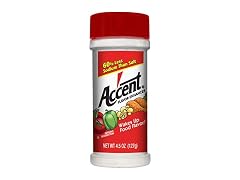 6PK Ac'cent All Natural Flavor Enhancer, 4.5 oz.