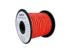  10AWG Silicone Wire Red 50ft Tinned