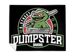 S. Street Dumpster Divers Mink Fleece Blanket