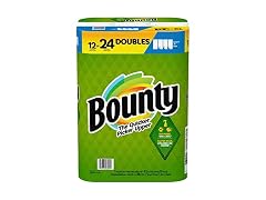 Bounty White Full Sheet Towels 12 Double Rolls