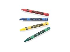 CrayonKing 3,000 Bulk Crayons, 4 Colors, Non-Toxic