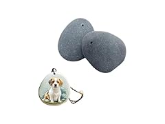 CYLHCM 2PCS Small Drilled Flat River