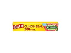 Glad Cling N Seal Wrap 200sqft 12pk