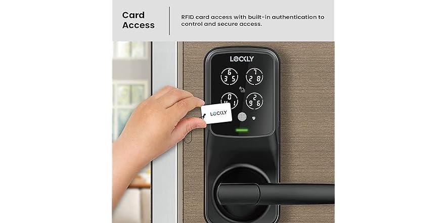Lockly Secure Plus, RFID Card Smart Lock