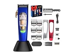Professional Hair Clippers for Men, Blue