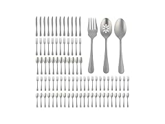 Gibson Home Sinta 87-Piece Stainless Steel Flatware Set 