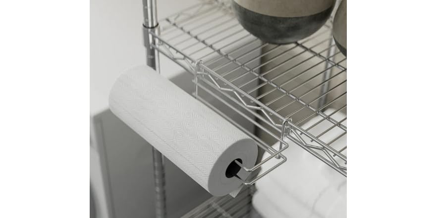 Everest Wire Rack Accessories Kit 7-Pack - Silver