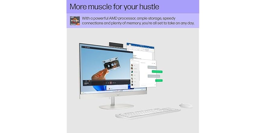 Hp All In One R7 HP 23.8