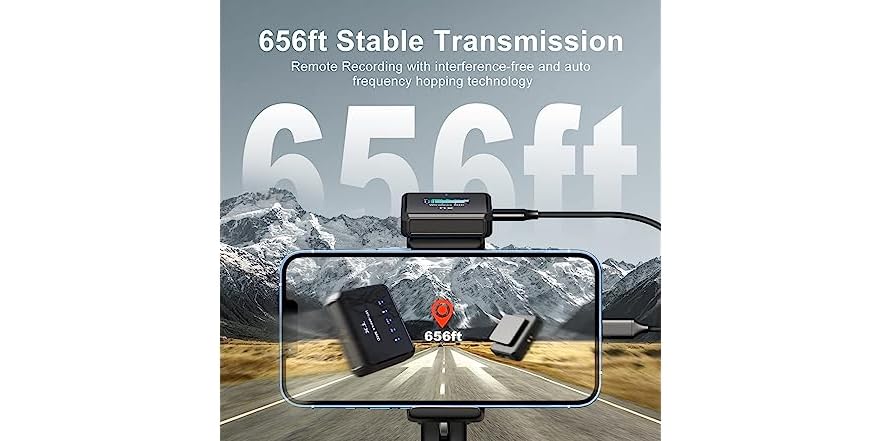 TTQ Wireless Lavalier Microphone