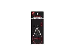 ChiaoGoo SS Knit Red Circular, 9" (23 cm)