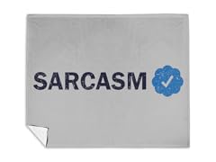 "Sarcasm Verified" Mink Fleece Blanket