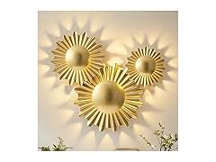 Parrot Uncle 16.5 Inch Gold Wall Sconce